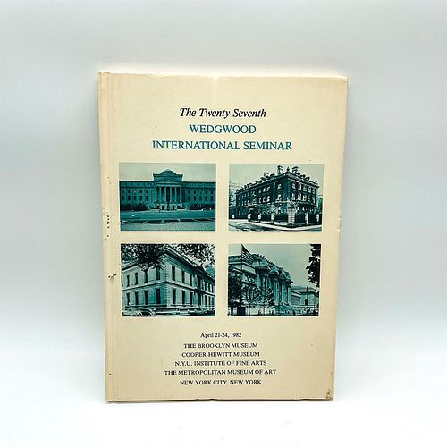 BOOK, THE TWENTY-SEVENTH WEDGWOOD INTERNATIONAL