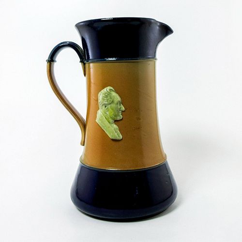 ROYAL DOULTON STONEWARE JUG, KING GEORGE