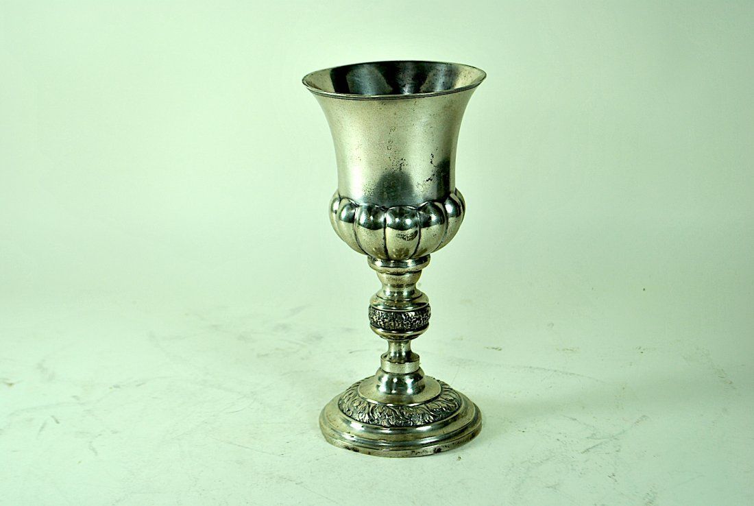 GERMAN HALLMARKED 750 SILVER CHALICE9 3970cd