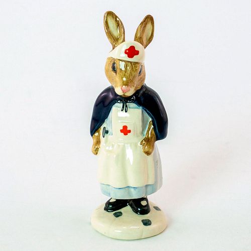 NURSE DB74A RED - ROYAL DOULTON BUNNYKINSFirst