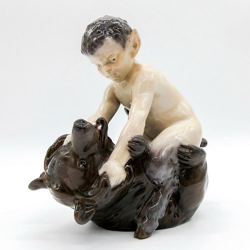 ROYAL COPENHAGEN FIGURINE, FAUN WITH