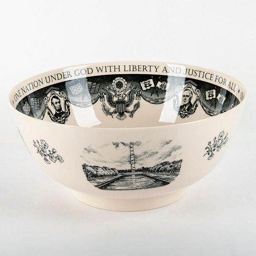 LARGE WEDGWOOD EARTHENWARE BOWL, THE