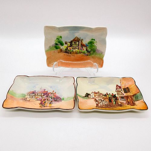 3PC ROYAL DOULTON SERIESWARE RECTANGULAR 397363