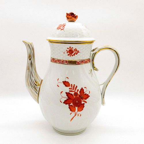 HEREND PORCELAIN COFFEE POT CHINESE 39737d