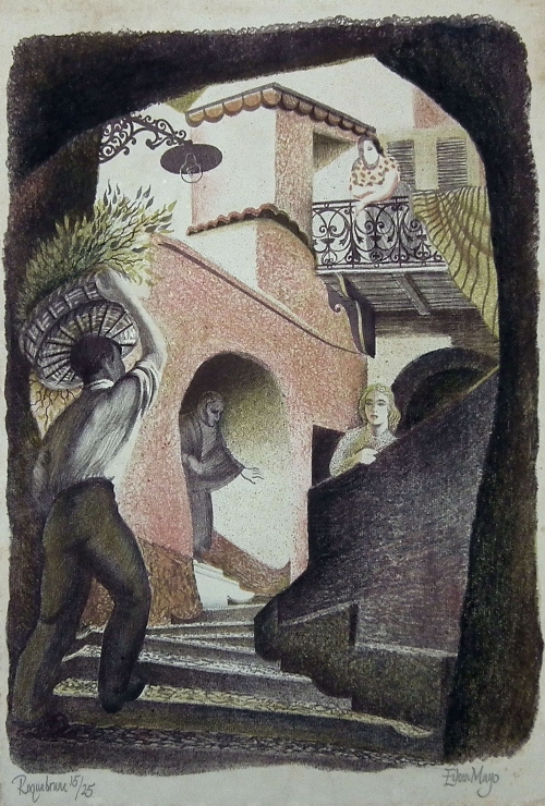Eileen Mayo (1906-1994) - Lithograph