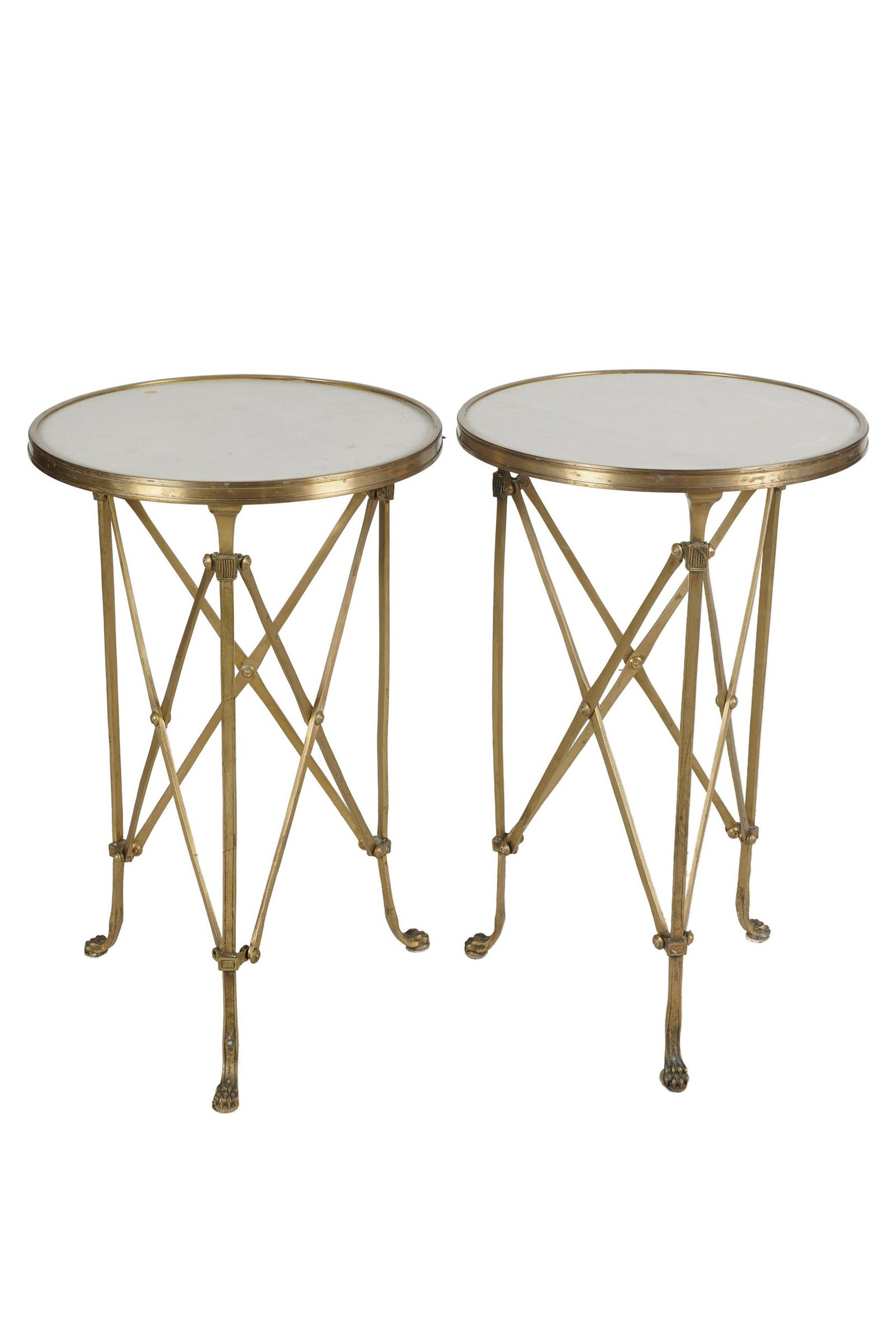 PAIR OF NEOCLASSIC GILT BRONZE 397475