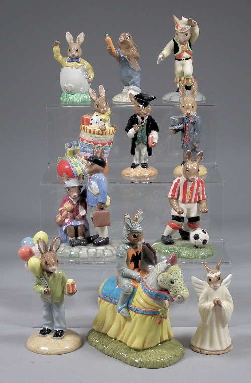 Twenty-four Royal Doulton pottery \\Bunnykins\\