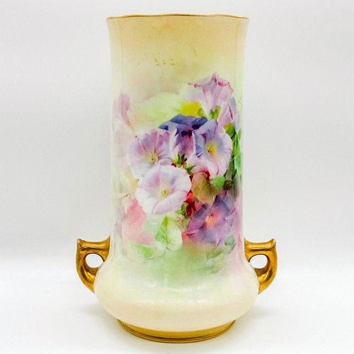 ROYAL DOULTON DOUBLE HANDLED FLORAL