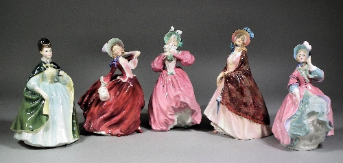 Six Royal Doulton bone china figures 3975c6