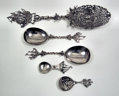 A 19th Century Continental silvery