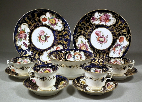 An early 19th Century English bone china