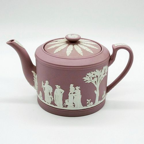 WEDGWOOD LILAC JASPERWARE LIDDED 39776d