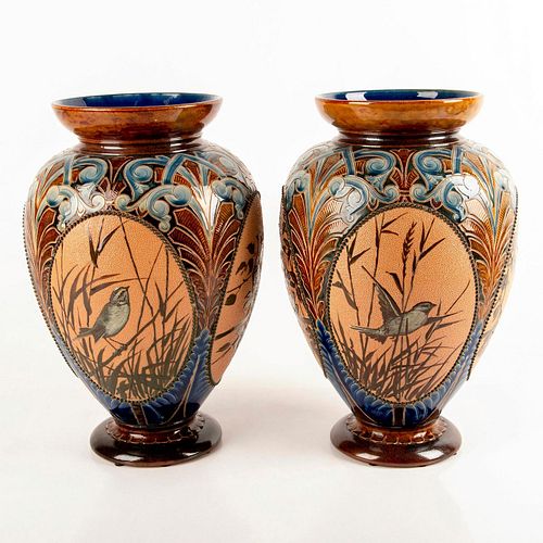 PAIR OF DOULTON LAMBETH FLORENCE 397a6b