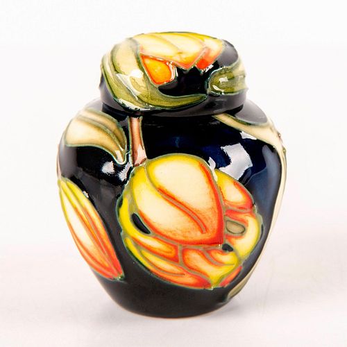 MOORCROFT POTTERY MINIATURE GINGER JAR,