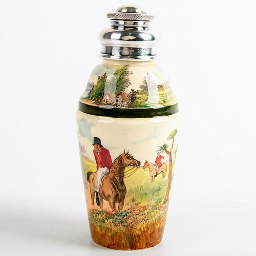 ROYAL DOULTON HUNTING COCKTAIL SHAKER