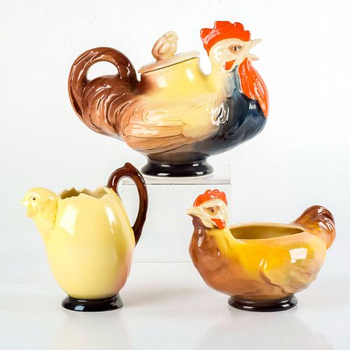 RARE ROYAL DOULTON CHICKEN FAMILY