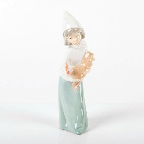 GIRL WITH ROOSTER 1004677 - LLADRO