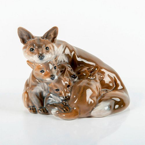 ROYAL COPENHAGEN FOX FIGURINE GROUPING  397c65