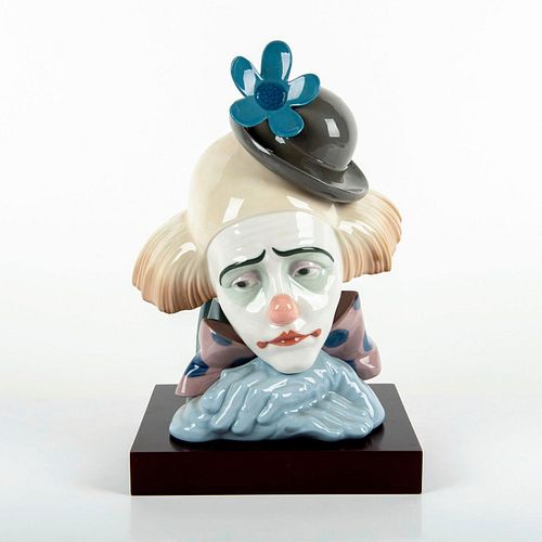 PENSIVE CLOWN 1005130 - LLADRO PORCELAIN