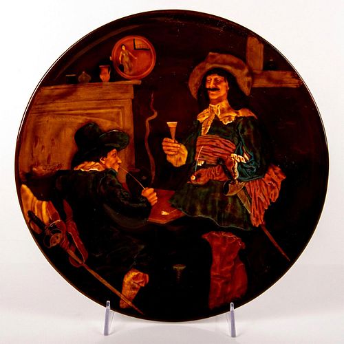 ROYAL DOULTON HOLBEIN PLAQUE, CAVALIERSDark