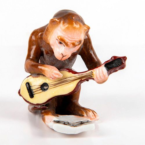 GERMAN PORCELAIN FIGURINE, MONKEY