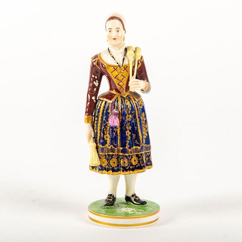 PORCELAIN FIGURINE BAVARIAN BROOM 397e60