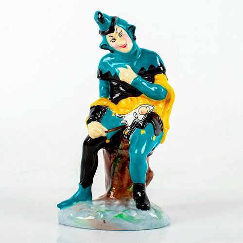 JESTER COALPORT PORCELAIN FIGURINEGreen  397ecb