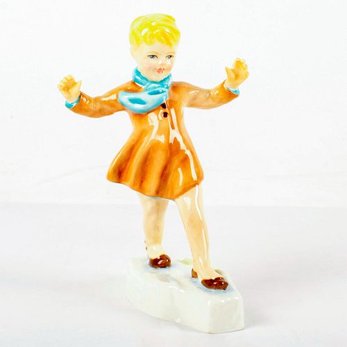 ROYAL WORCESTER FIGURINE, THE SLIDEGlazed