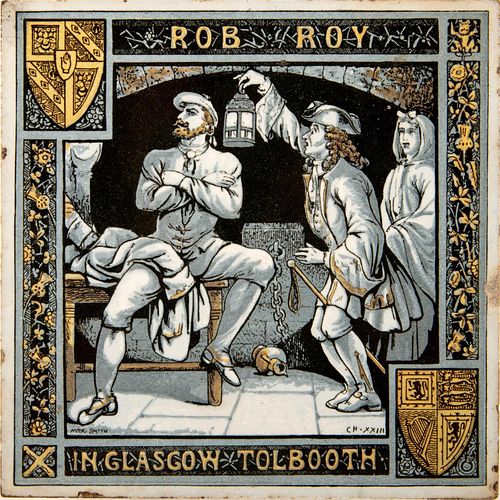 MINTON CERAMIC WAVERLEY TILE, ROB ROYTile