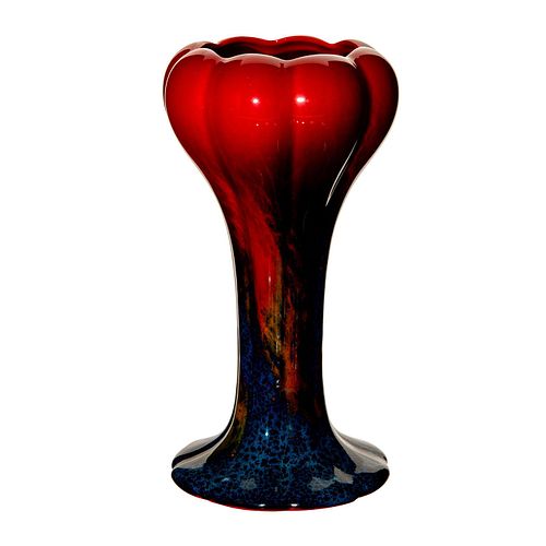 ROYAL DOULTON FLAMBE CERAMIC TULIP