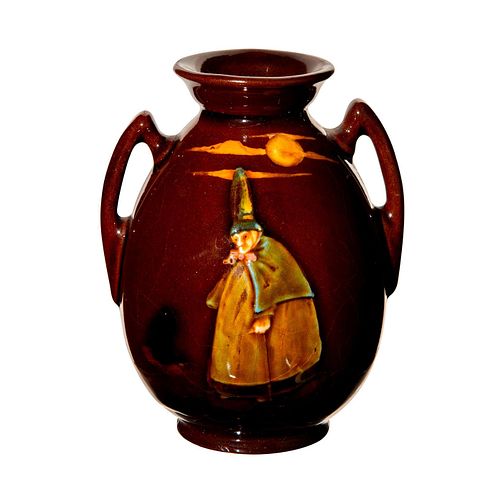 ROYAL DOULTON KINGSWARE VASE, WITCHDouble