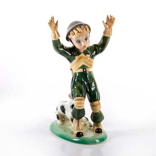 C I A MANNA FIGURINE PARACADUTISTAHand 39831b