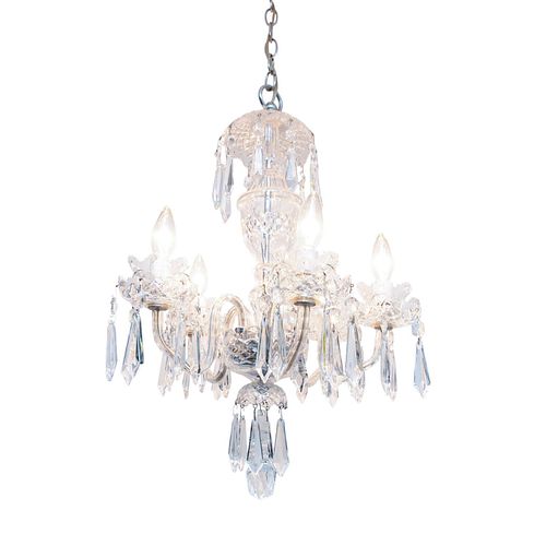 LARGE WATERFORD CRYSTAL CHANDELIER