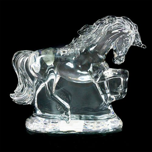 WATERFORD CRYSTAL FIGURINE, UNICORN,