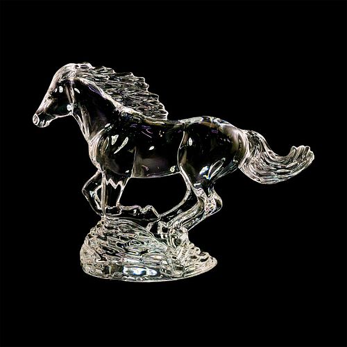 WATERFORD CRYSTAL FIGURINE, RUNNING