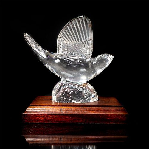 WATERFORD CRYSTAL BIRD FIGURINE,