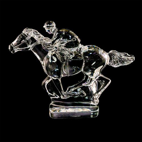 WATERFORD CRYSTAL FIGURINE RACING 398427