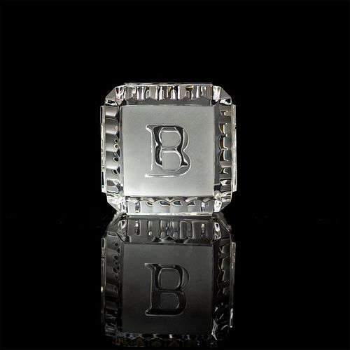 WATERFORD CRYSTAL BABY BLOCK PAPERWEIGHTCharming