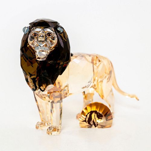 SWAROVSKI CRYSTAL FIGURINE LION 398469