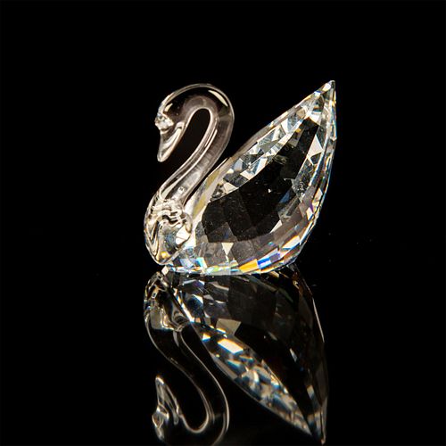 SWAROVSKI CRYSTAL FIGURINE SWAN  39848f