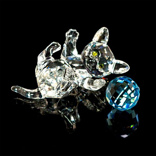 SWAROVSKI CRYSTAL FIGURINE LYING 39849e