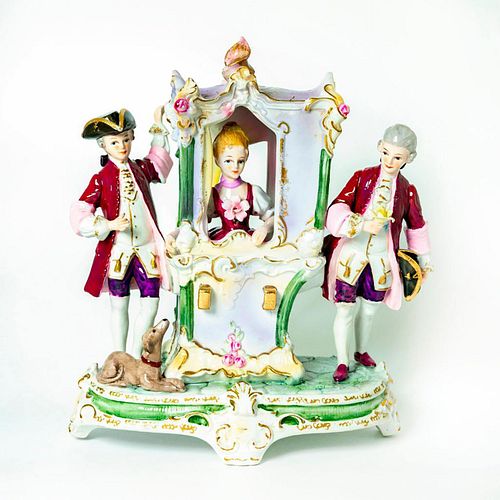 ROYAL DUX PORCELAIN FIGURINE CARRIAGE 398550