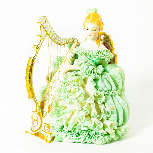 MULLER VOLKSTEDT IRISH DRESDEN FIGURINE,