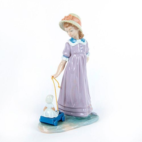 GIRL WITH TOY WAGON 1015044 LLADRO 3985c1