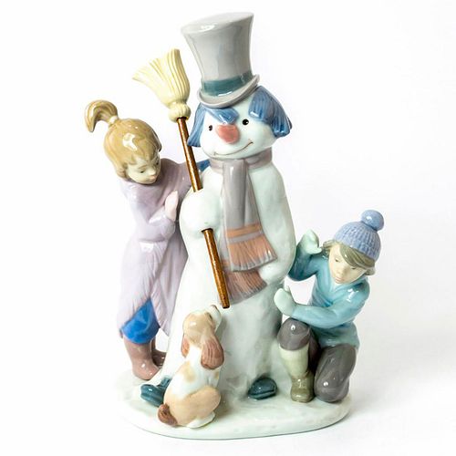 THE SNOW MAN 1005713 - LLADRO PORCELAIN