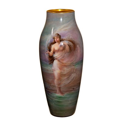 DOULTON BURSLEM GEORGE WHITE VASE  398634