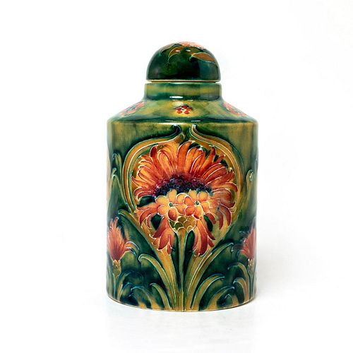MOORCROFT POTTERY TEA CADDY REVIVED 398644