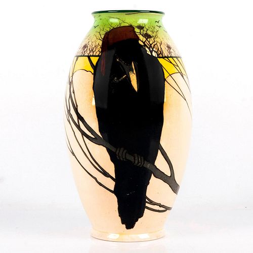 ROYAL DOULTON SERIESWARE BIRD VASE,