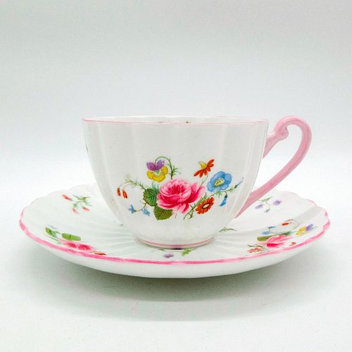 2PC SHELLEY ENGLAND CUP AND SAUCER  39606a