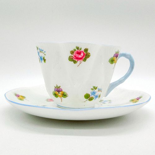 2PC SHELLEY ENGLAND CUP AND SAUCER  39606b